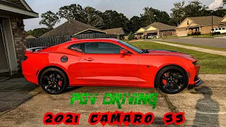 2021 CAMARO SS POV DRIVING | EXHAUST CRACKLES AND POPS ALL DAY LONG!