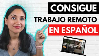 Donde Conseguir Trabajo Remoto En Español | Paginas Para Trabajar Online