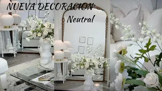 NUEVA DECORACIÓN PRIMAVERA 2023 || DECORACIÓN DE MI SALA | IDEAS PARA DECORAR| NUEVA LAMPARA .