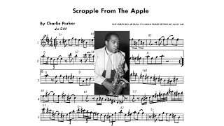 Scrapple From the Apple - Charlie Parker / Transcription (Eb)