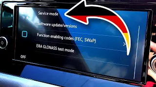 VW Golf MK8 (5H) Composition Radio service mode hidden menu