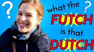 American Tries READING DUTCH SIGNS in Amsterdam!!