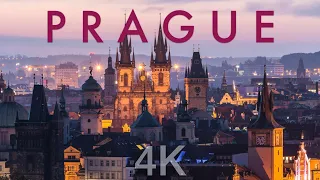 Czech Crown Jewel: A High-Flying 4K Aerial Exploration of Prague