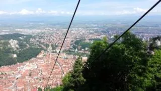 View from the Brasov sign