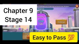 Vergeway Chapter 9 Stage 14 Lords Mobile