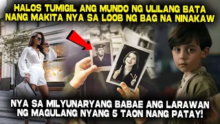 Ninakaw ng Bata ang Bag ng Milyunarya, Pero Hindi nya inaasahan ang Makikita sa nya sa loob!