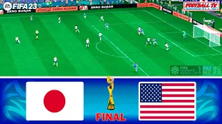 FIFA 23 - JAPAN vs USA - FIFA WOMEN'S WORLD CUP 2023 FINAL | CRAZY MATCH | PC GAMEPLAY