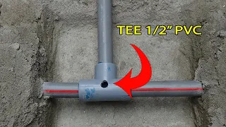Muy pocos fontaneros aplican  esta técnica de cambiar un codo de 1/2" PVC para agua