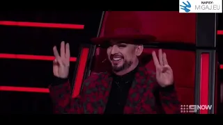 (Napisy)The Voice Australia - bitwa Andy'ego Dexterity (Bohemian Rhapsody)