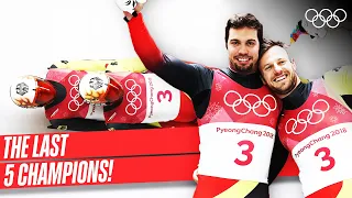 Men's Doubles Luge | Last 5 Champions! 🥇