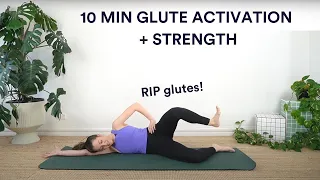 10 Minute Glutes Activation & Strength Workout For Knee Joints