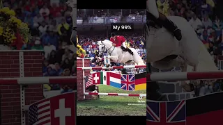 My 99% vs my 1% #shorts #horse #tiktok #edit