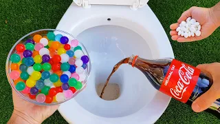 Experiment !! Orbeez VS Toilet, Coca Cola, Yedigün and Mentos