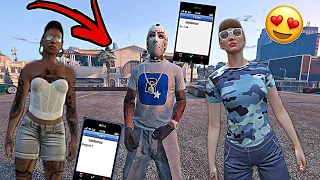 how I picked up two girls😍in the same session on (GTA 5 online)