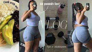 VLOG ♡ My Glute/Leg workout,OMAD + 18hr fast,Tips on how to stay motivated & Going vegan