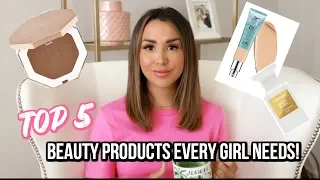 TOP 5 BEAUTY ITEMS EVERY GIRL NEEDS! ALEX GARZA