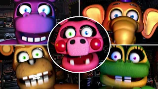 UCN Mediocre Melodies Jumpscares Re-Animated