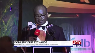 Proposed debt exchange programme will bring some confidence into economy - Dr Ernest Addison.