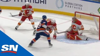 Brock Nelson Roofs The Islanders First Goal At UBS Arena