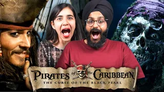FIRST TIME WATCHING * Pirates of the Caribbean: The Curse of the Black Pearl * MOVIE REACTION