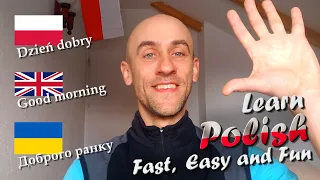 Learn Polish Language in a Fast, Easy & Fun way with Piotr ! :) FREE COURSEBOOK & AUDIO!