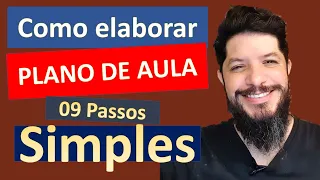 COMO elaborar um Plano de aula (9 Passos simples) #planodeaula #professor #ensino