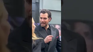 Henry Cavill At The Premier In London