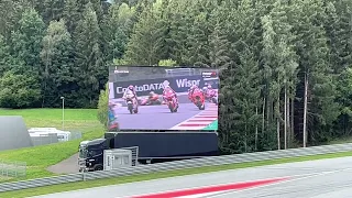 MotoGP 2022 - Austria Red Bull Ring - Start Moto2 und 1. Runde