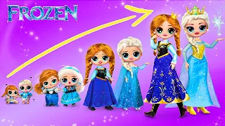 Elsa ve Anna Büyüyor Fakirden Zengine / 32 LOL OMG Hilesi