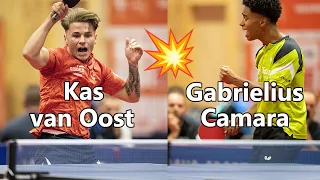 Gabrielius Camara 🔥 - Kas van Oost 💥 Masters 22 | Best points & rally's | #tabletennis #tafeltennis