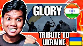 Ukrainian Military TRIBUTE - " Glory To 🇺🇦 Ukraine" ( 2022 HD ) Indian Reaction