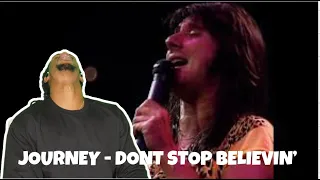 REACTION | Journey - Don't Stop Believin' (LIVE) 1981 Escape Tour *ICONIC PERFORMANCE*