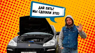 Свап  Porsche Cayenne  3uz fe 6at  в Омске