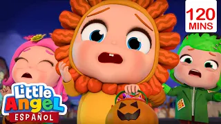 Canciones de Halloween para niños | Caricaturas | Canciones Infantiles🎵| Little Angel Español