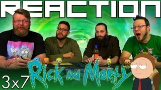 Rick and Morty 3x7 REACTION!! "The Ricklantis Mixup"