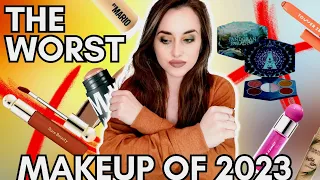 THE WORST MAKEUP THAT I TRIED IN 2023 | BEAUTY DUDS!