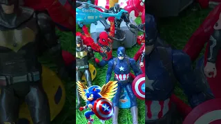 SUPERHERO TOYS, SPIDERMAN, HULK, ULTRAMAN, IRON MAN, BATMAN, SUPERMAN, CAPTAIN AMERICA, VENOM