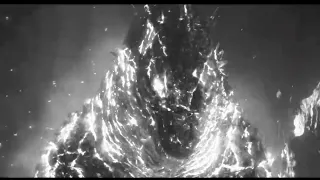 White Burning Godzilla in nuclear pulse ( For a Fan)