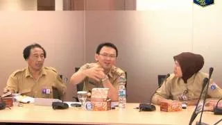 21 Nov 2012 Wagub Bpk Basuki T. Purnama menerima paparan Dinas Kelautan dan Pertanian part 4/4