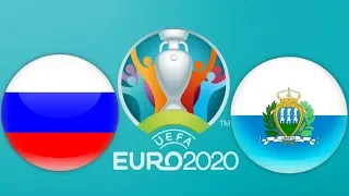 Russia vs San Marino | Euro 2020 Qualification | PES 2018