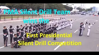 PMA Silent Drill Team wins the 1st Presidential Silent Drill Competition