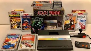 Collections et Anecdotes : L’histoire de l’Atari 7800 jeux officiels et homebrew