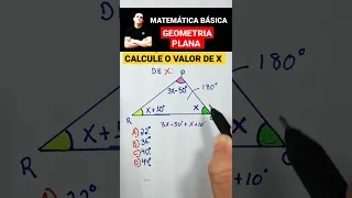 🔥  SOMA DOS ÂNGULOS INTERNOS.  #matemáticabásica