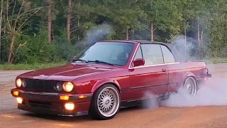 e30 m20b25 donuts/spinning