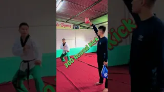 Taekwondo Kick 360 (Round Kick) Tutorial