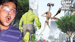 SIREN HEAD Killed HULK? in GTA 5