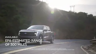 2024 Ford F-150 Lightning Platinum: All-Electric Range and Smart Technology