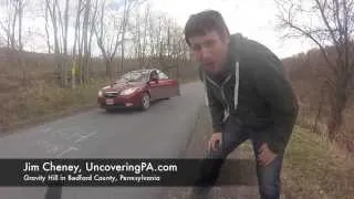 Defying Gravity at Gravity Hill in Bedford County, Pennsylvania