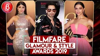 FILMFARE Glamour & Style Awards 2019 | Shahrukh Khan,Deepika Padukone,Shahid Kapoor