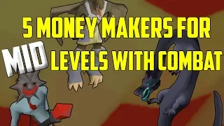 OSRS - Top 5 Combat Money Making Methods For MID Level Accounts! (4)